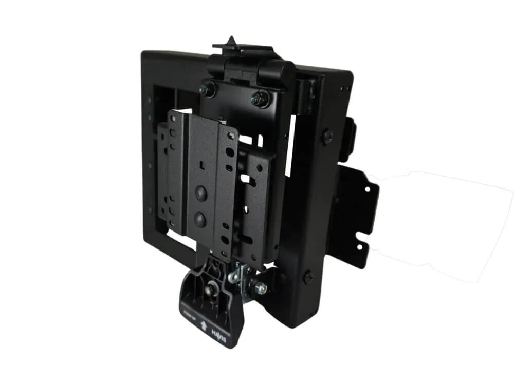 C-DMM-3016 – HAVIS Video Monitor Mount, Dash Mount Powder Coated Black Steel With Mounting Hardware